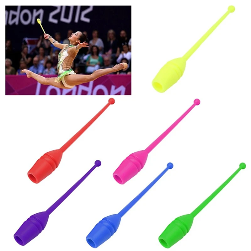 1Pc Artistic Gymnastics Bars Rhythmic Adult Children Competition Plastic Colour Bars Gymnastics Fitness Training Accessories