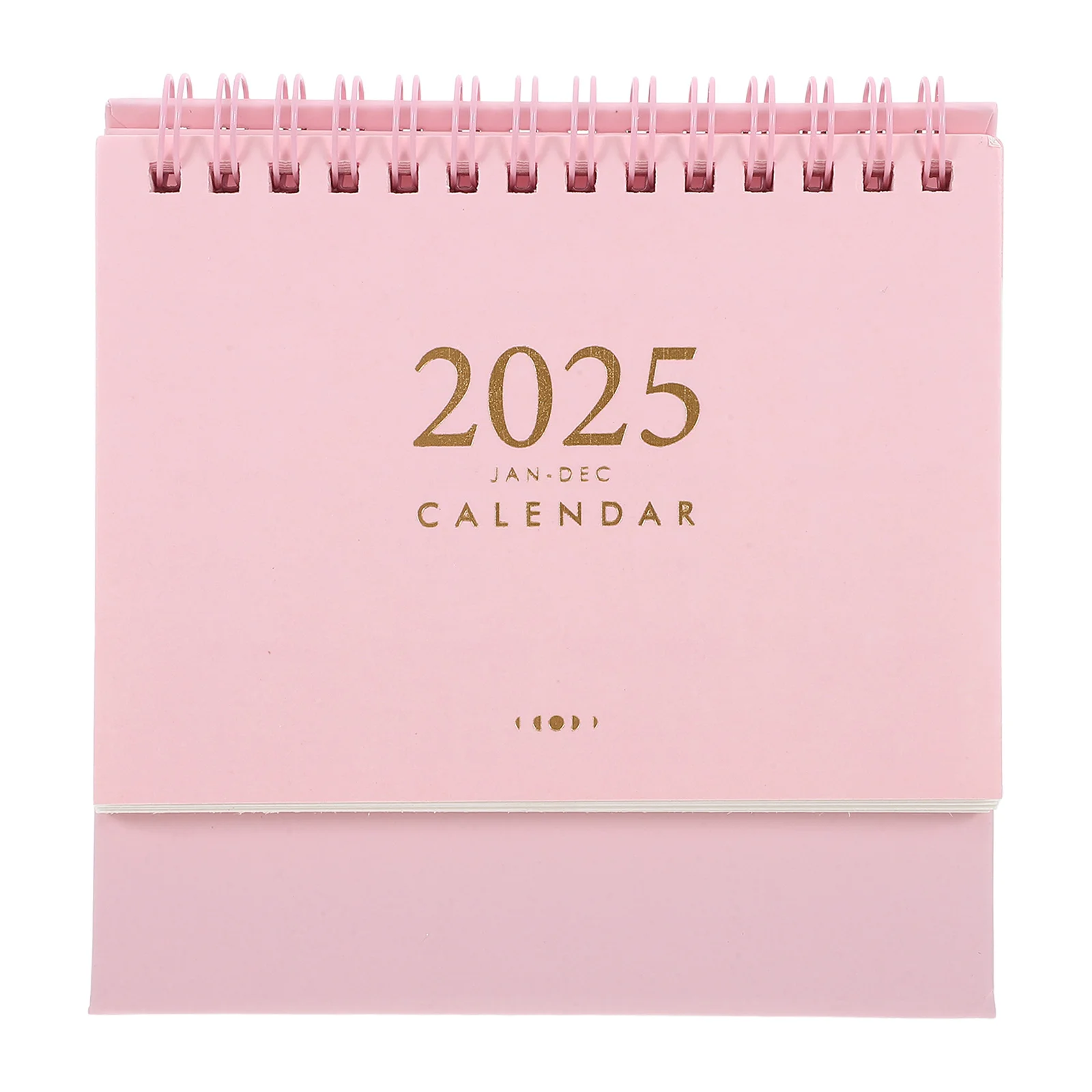 Calendario de escritorio 2025, mesa, bloques rosas, cuenta atrás, planificador pequeño de oficina, planificadores de encimera, organizador 2024