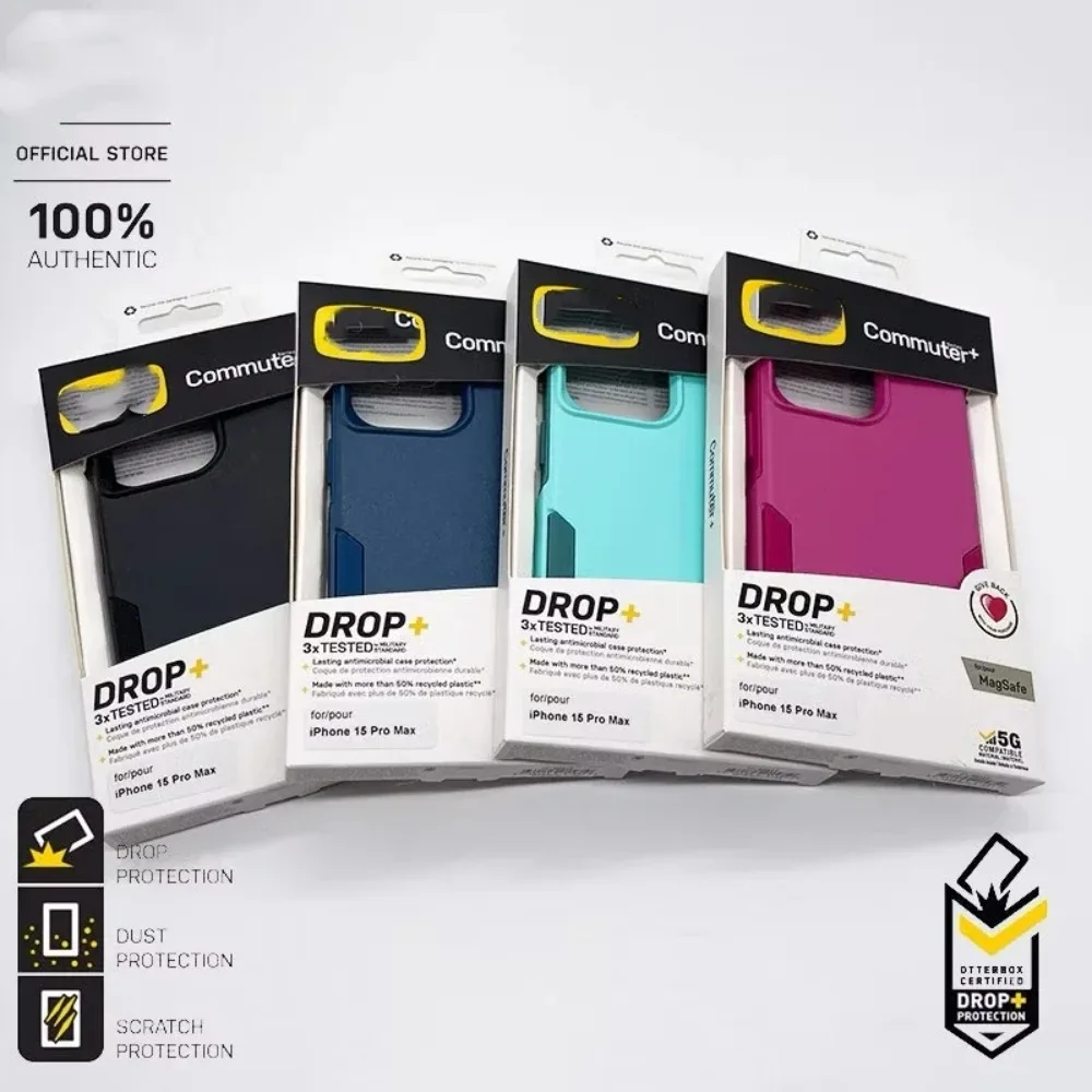 MagSafe High Quality OTTR With Packet Box Case For IPhone 17 Air 16 E 15 14 13 12 11 Pro Man Plus Hybrid Dual Layer Armor Cover