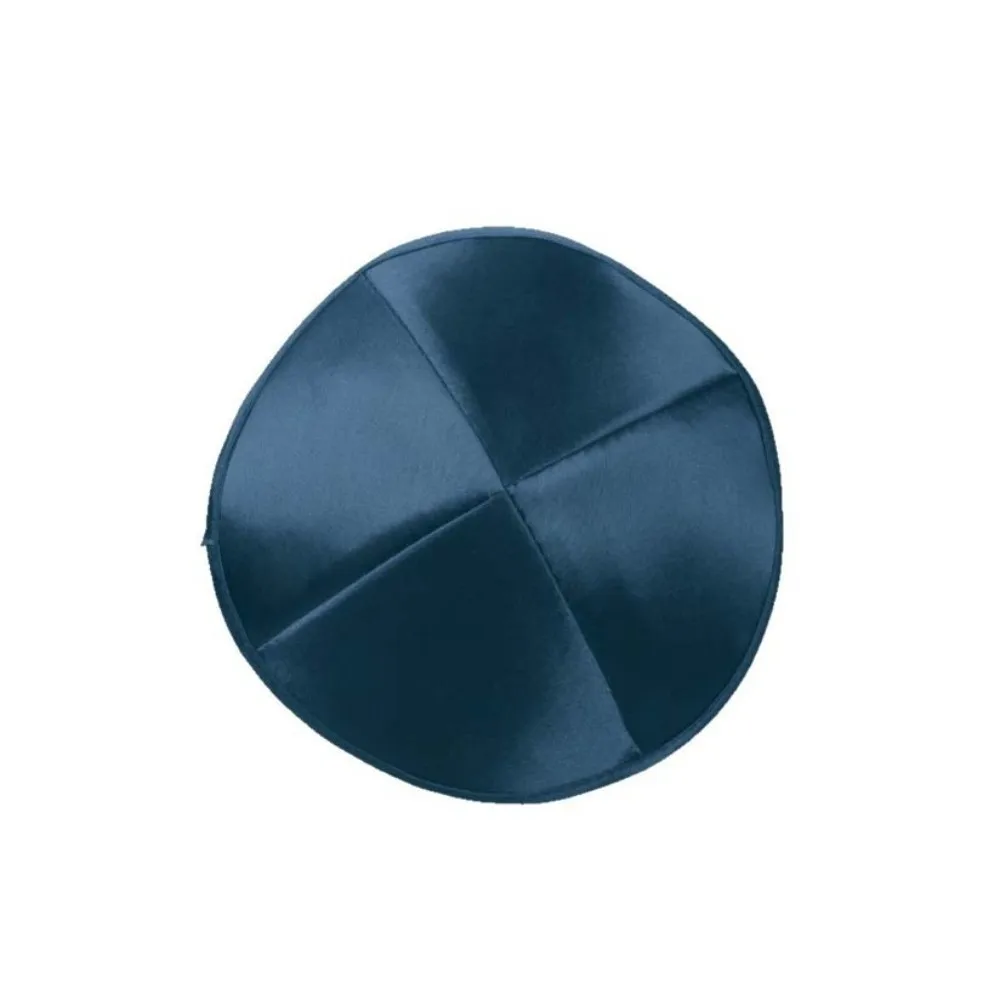 Premium Satin Silk Dome Cap Soft Smooth Solid Color Retro Top Hat Comfortable Fit Exquisite Stitching Satin Round Cap