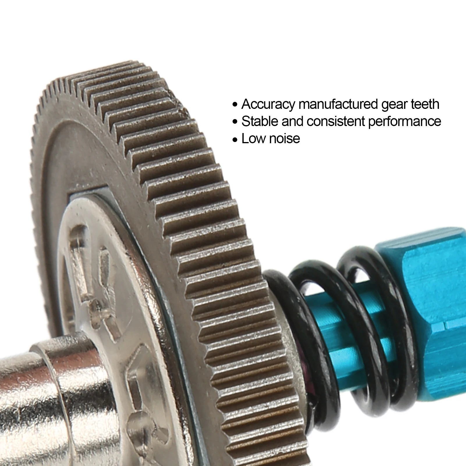 Engranaje de deslizamiento diferencial 91T, conjunto de engranajes de deslizamiento, piezas de mejora diferencial, conjunto de engranaje de Metal para coches Arrma Senton 1/10 RC