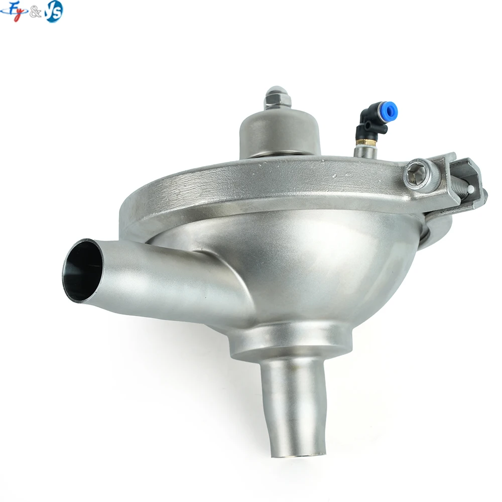 Constant Pressure Valve Food and Beverage Sanitary Pneumatic Modulating CPM Valve Diaphragm PTFE Constant Pressure Chamber