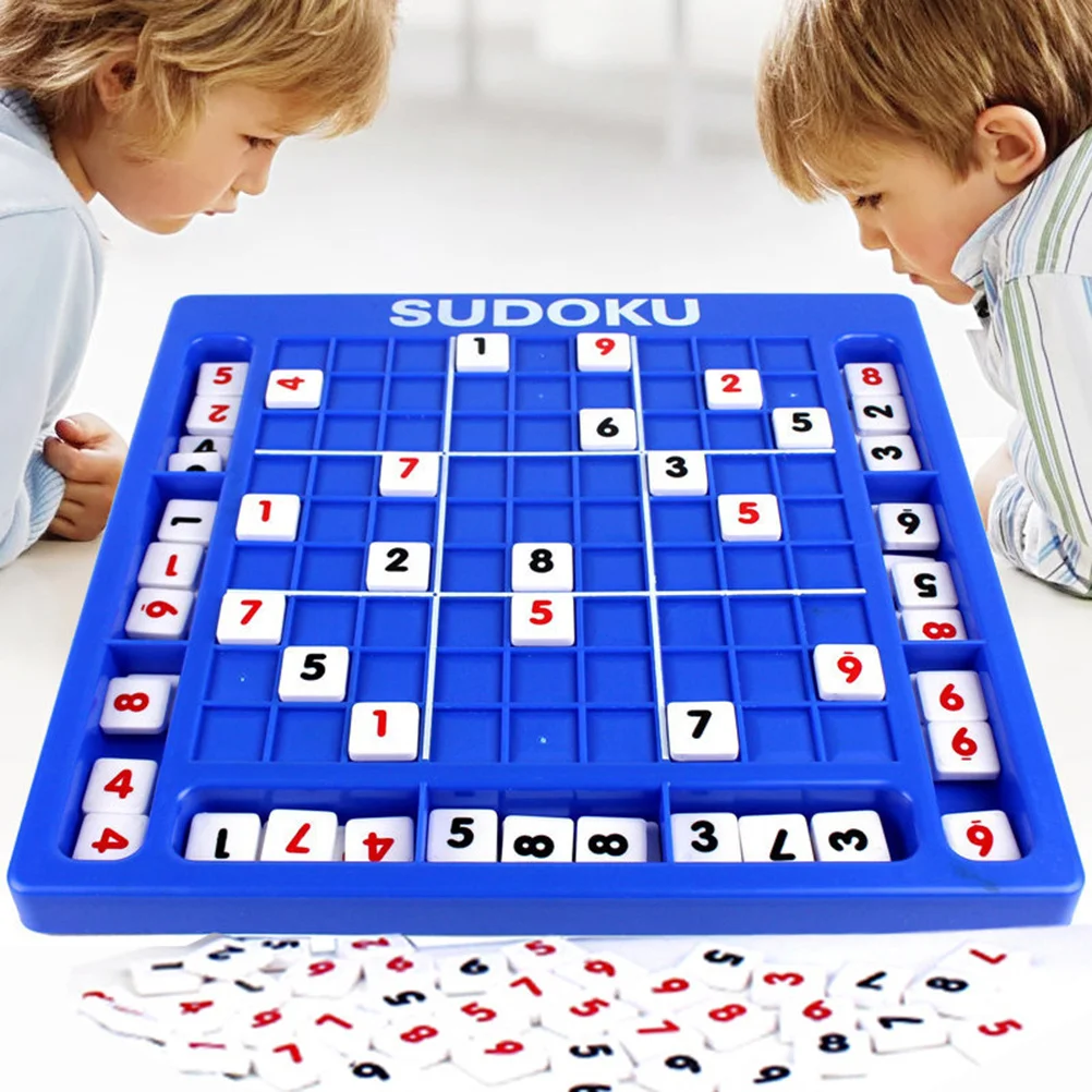 Sudoku Gioco Puzzle Lavagna di formazione per ragionamento logico Numeri per bambini Sviluppo puzzle da tavolo a scacchiera