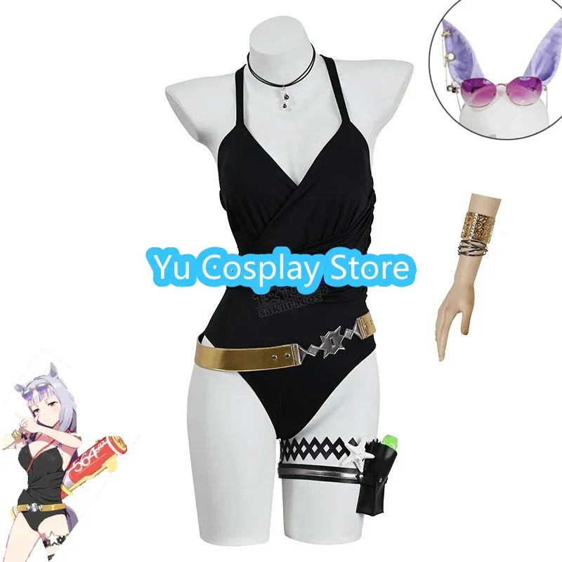 Gold Ship Swimwear Game Pretty Derby Cosplay Costume Women Sexy Dress Fancy Party Suit Halloween Uniforms Custom Made