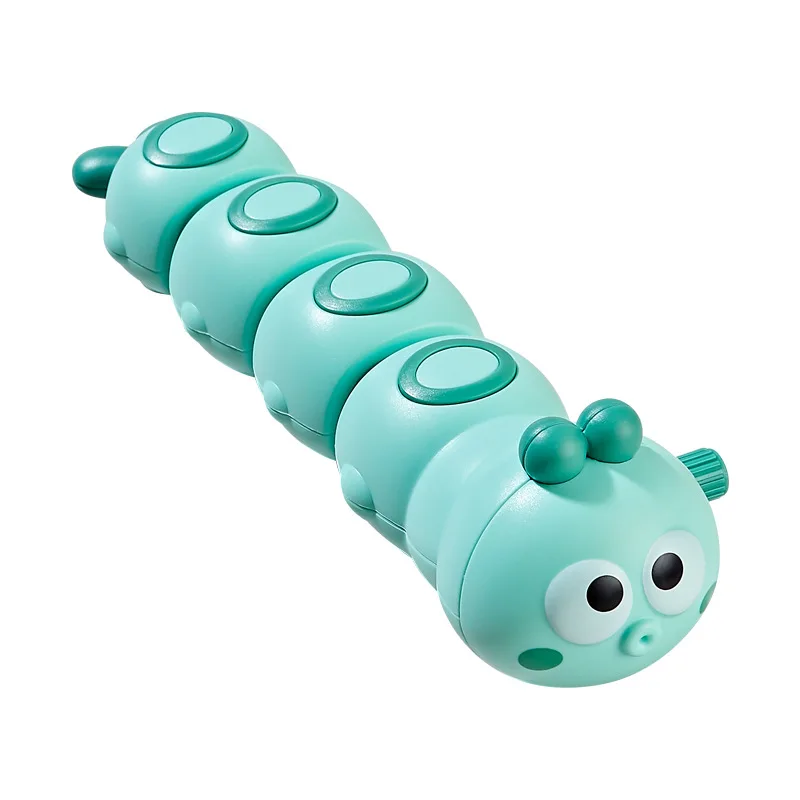 Clockwork Caterpillar Clownfish Cute Colored Crawling Caterpillar Entertainment Interactive Toy Baby Educational Clockwork Toys