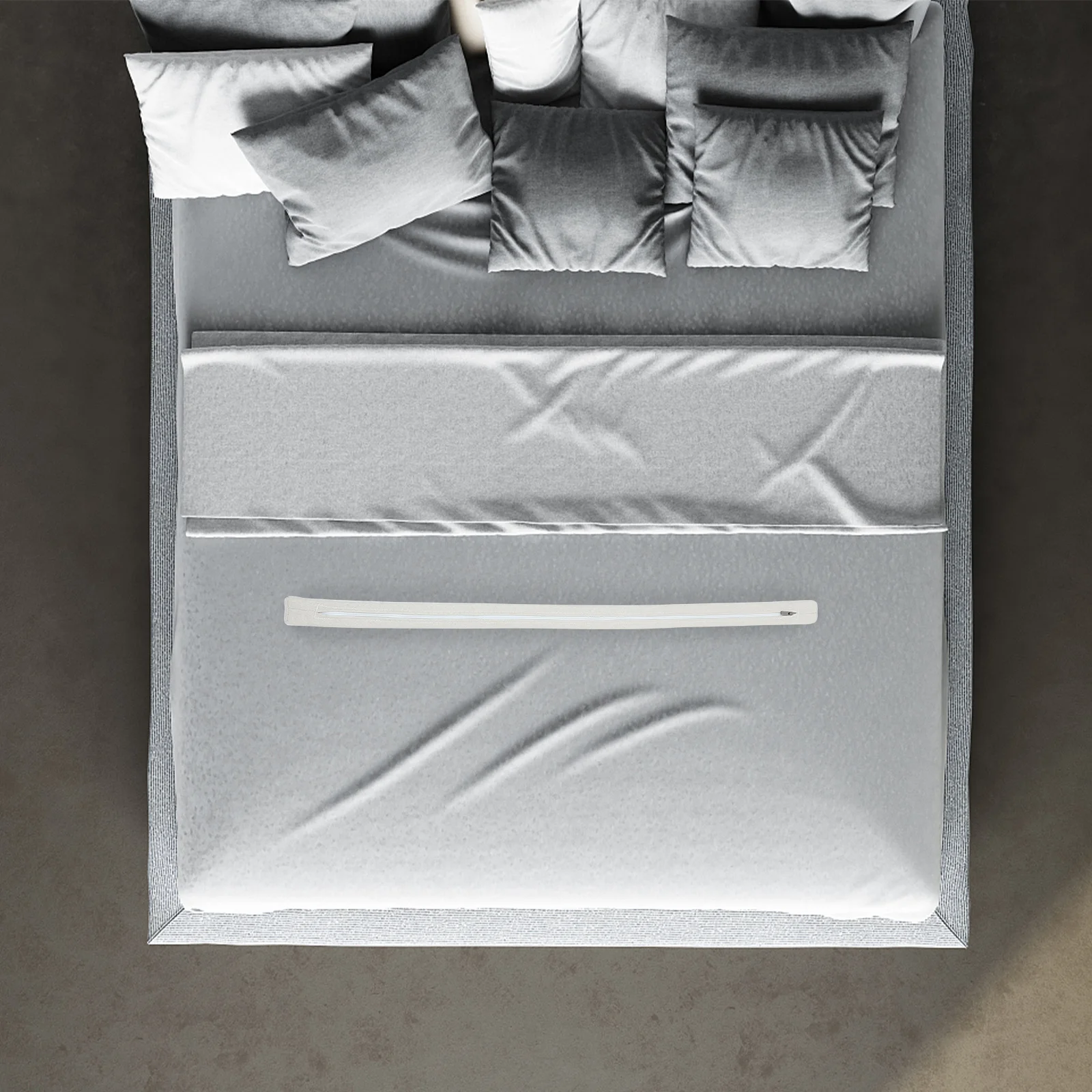 

Single Bed Gap Filler Extender Thick Mattress Bridge Pillow High Density Bed Seam Bedroom Wall Headboard