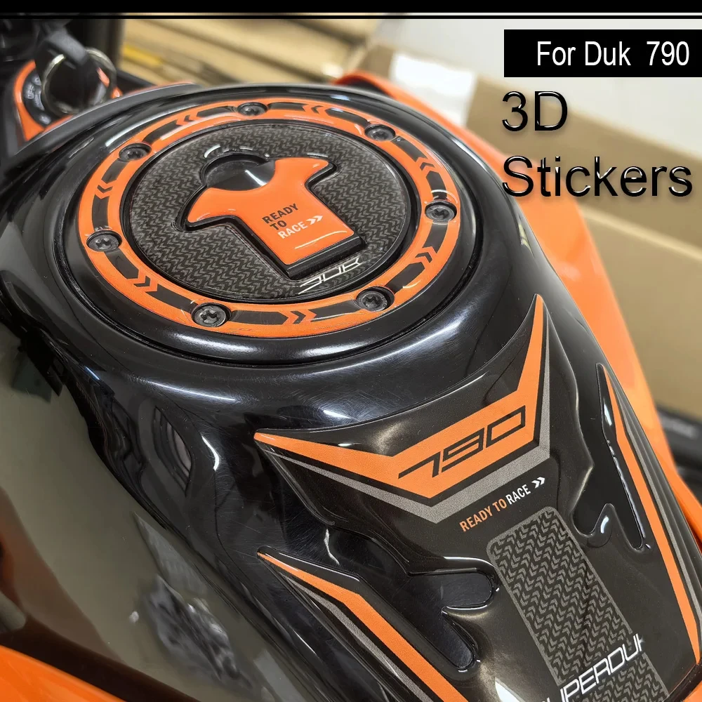 For 790 Duke 790Duke Duke790 Duke 790 Motorcycle Fuel Tank Sticker Moto Decals Stickers on Motorcycle