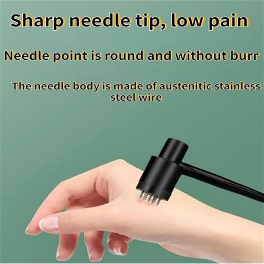 

for Home Use Plum Blossom Shaped Blood Hammer for Beauty Seven Star Needle Set 7 Star Needle Dermal Needle Bloodletting Needle