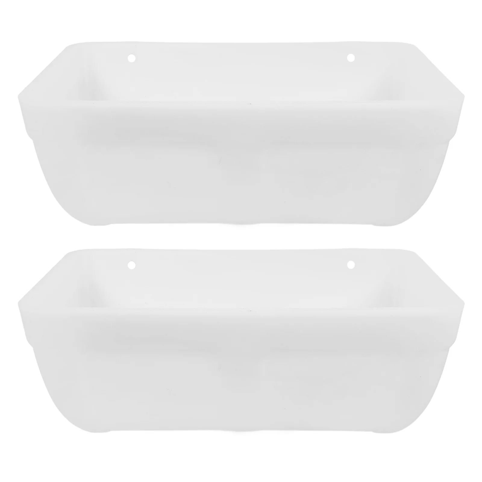 

2Sets Automatic Chicken Feeder Plastic Poultry Feeding Container Coop Feeding Device for Chicken Pigeons Parrots