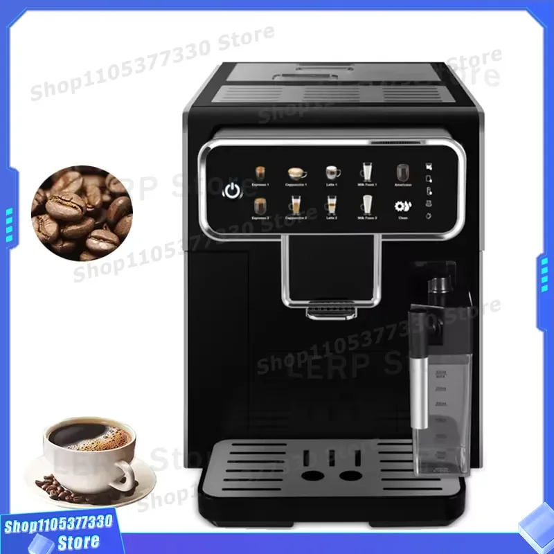 Commercial Coffee Maker with Dual Touch Screen and 1.5L Water Tank CE Certified Energy Saving Machine for Hotels Homes