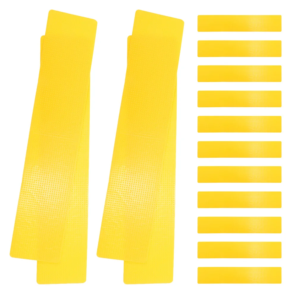 

15Pcs Court Line Boundary Markers Flat Tennis Pickleball Badminton Training Accessories High Visibility Outdoor