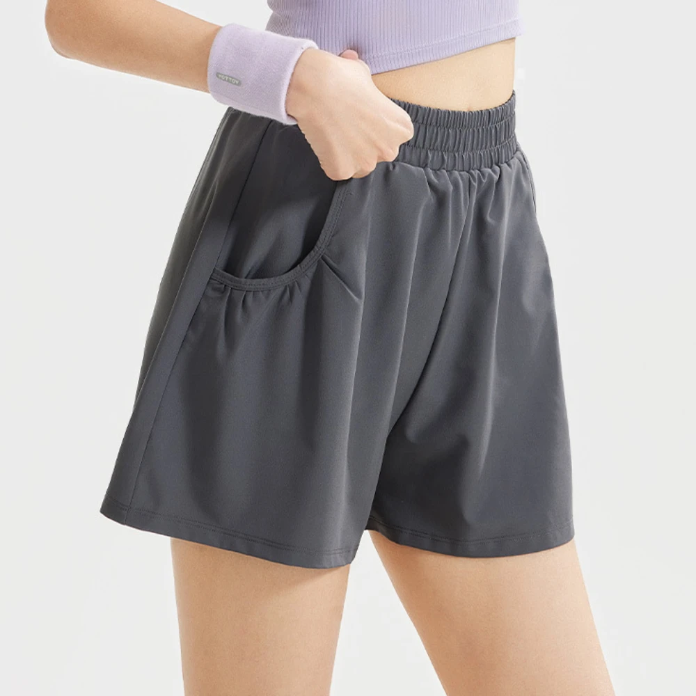 

Шорты для йоги MIML: летние повседневные шорты с высокой талией для бега, фитнеса на открытом воздухе, для дома, с эффектом подтяжки ягодиц, спортивные мини-шорты-юбка