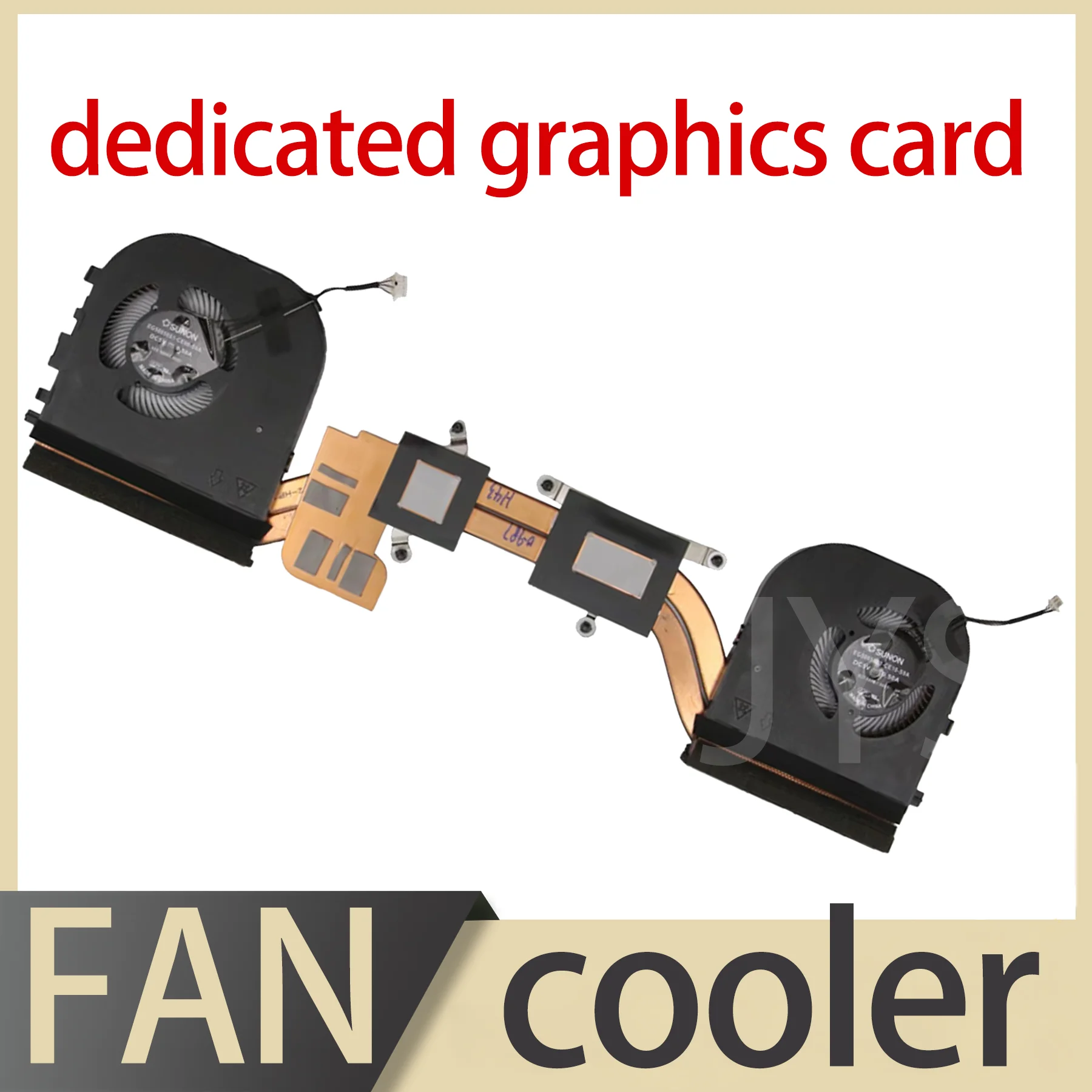Suitable for Lenovo ThinkPad X1 Extreme hermit P1 Gen2 Fan cooling module dedicated graphics card fan 02XR044