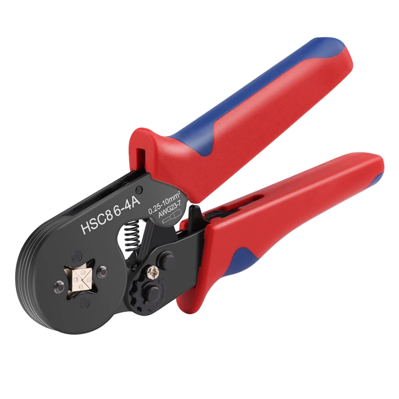 Crimping tools Pliers For Tube/Sleeve/Needle Terminal Multifunctional Stripping Cutting Wire Electrician Tools HSC8 6-4/6-6