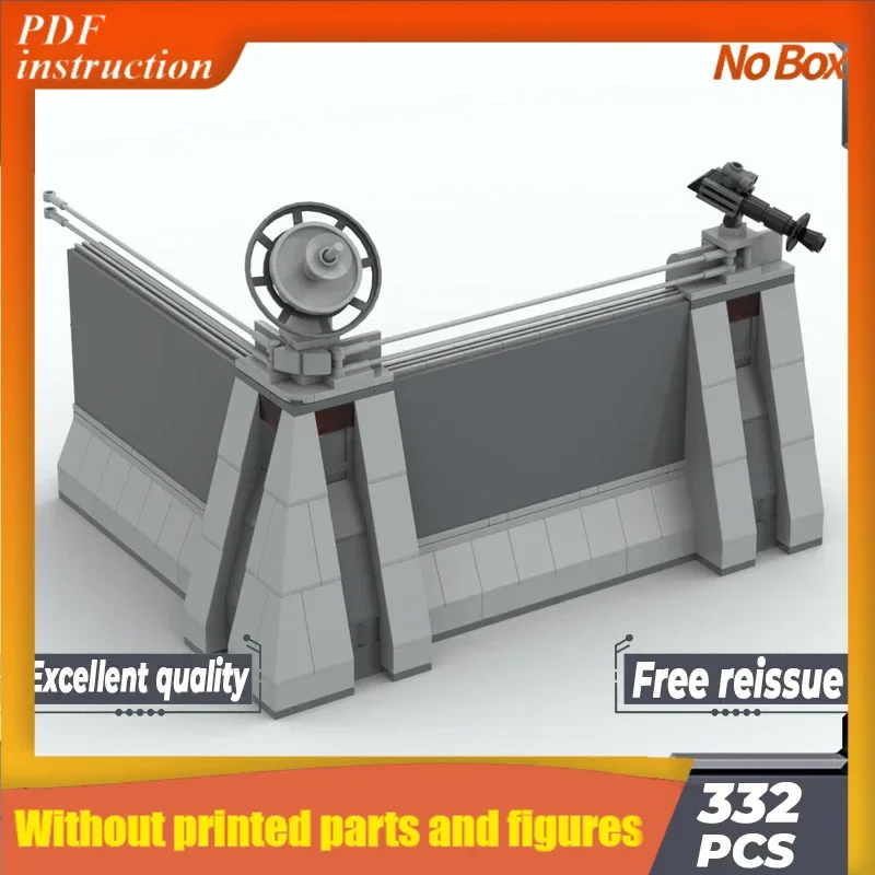 

Star Movies Model Moc Building Bricks Military Fortified Wall Technology Modular Blocks Gifts Toys DIY Sets AssemblyChristmas