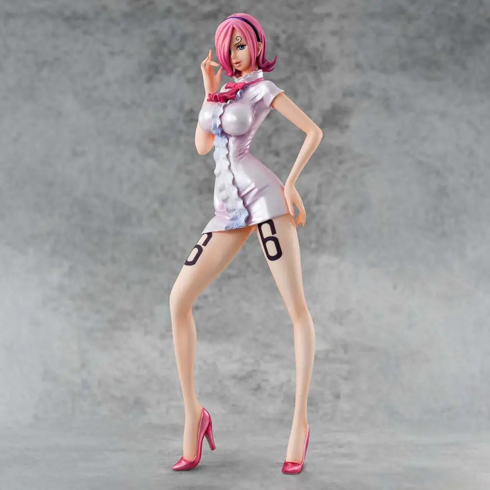 Official Genuine In Stock Megahouse Portrait.of.pirates Vinsmoke Reiju Figure Anime One Piece Model Boxed Toy