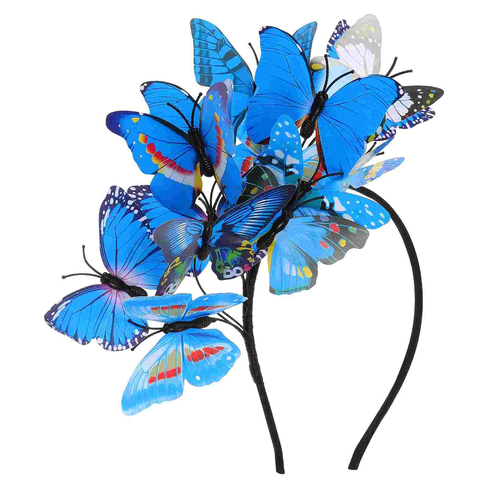 

Bow Headband Butterfly Headpieces Hair Ribbons Party Prom Headbands Flower Fascinators