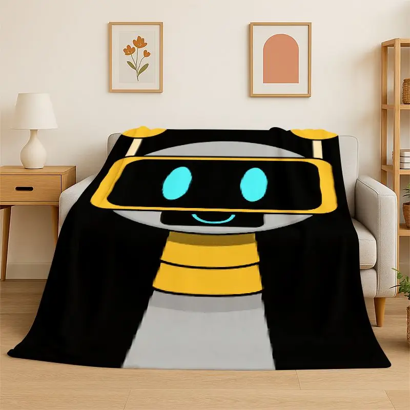 Music Sprunki Incredibox Game Soft Flannel Throw Blanket,Cozy Blanket for Bed,Couch,Sofa,Bedroom,Living Room,Travel,Picnic kids
