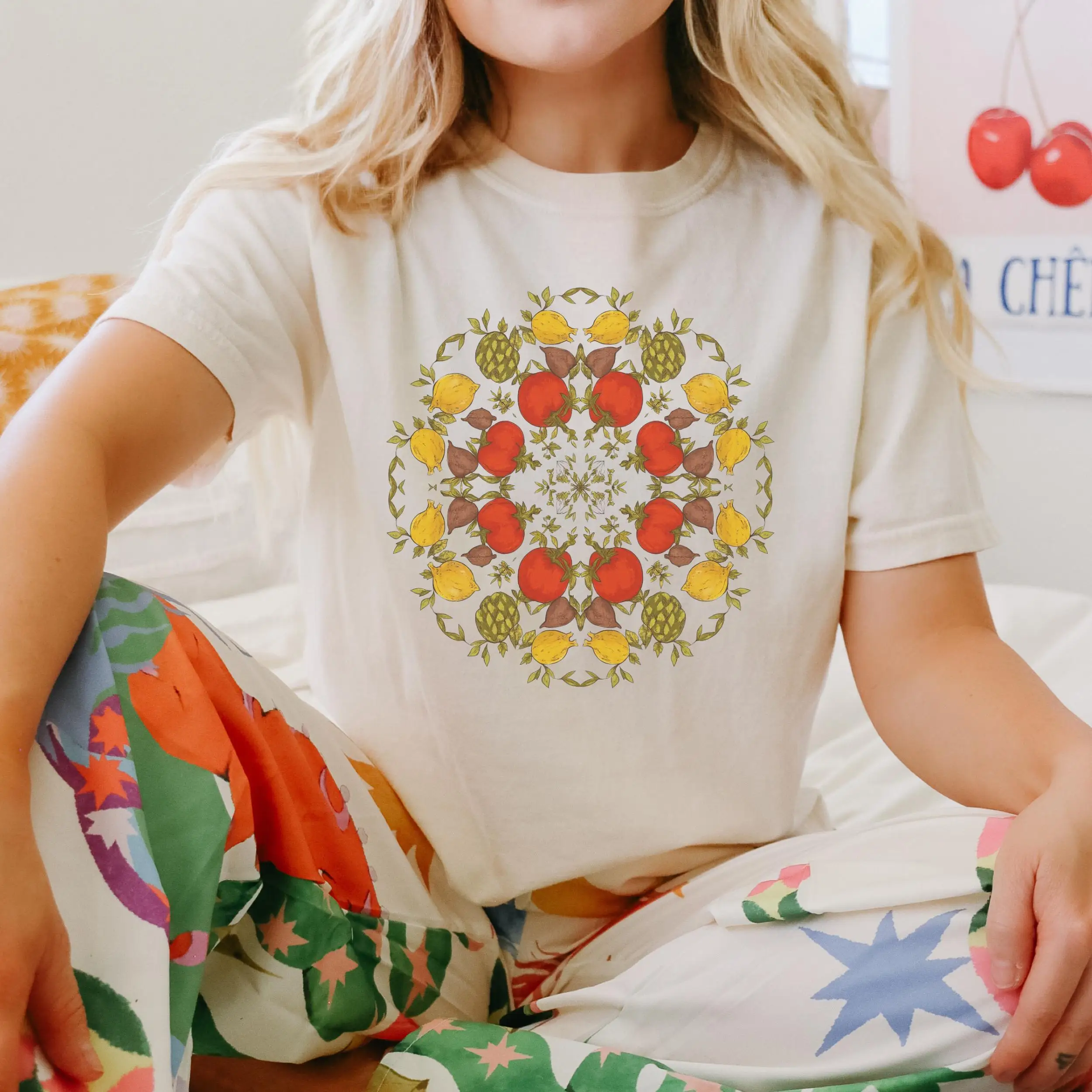 

Plus Size Summer Women's Vintage Kitchencore Crop T-Shirt Unisex Cotton Breathable Stylish Versatile Street Style Oversized