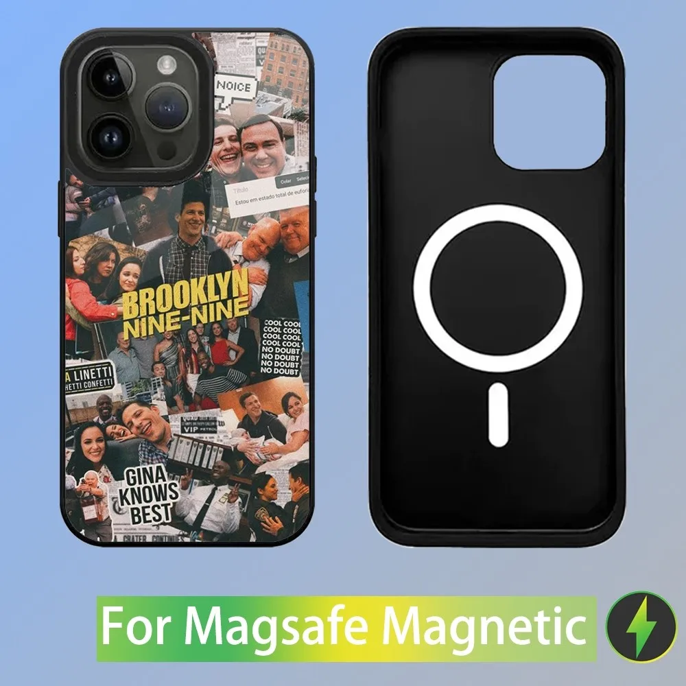 Brooklyn Nine 99 Phone Case For iPhone 15,14,13,12,11,Plus,Pro,Max Mini Magsafe Magnetic Wireless Charging