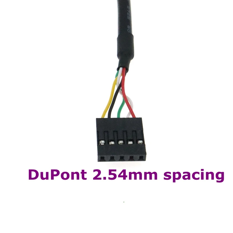 50CM USB 2.0 Micro 5Pin /Mini 5Pin Type-c Male USB Female to 9Pin Female 2.54 USB Header PCB Motherboard Cable