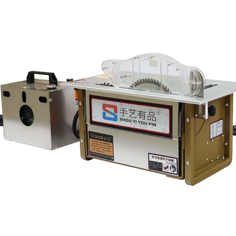 China manufacturer wood saw machine double saw blade cutting portable table saw machine