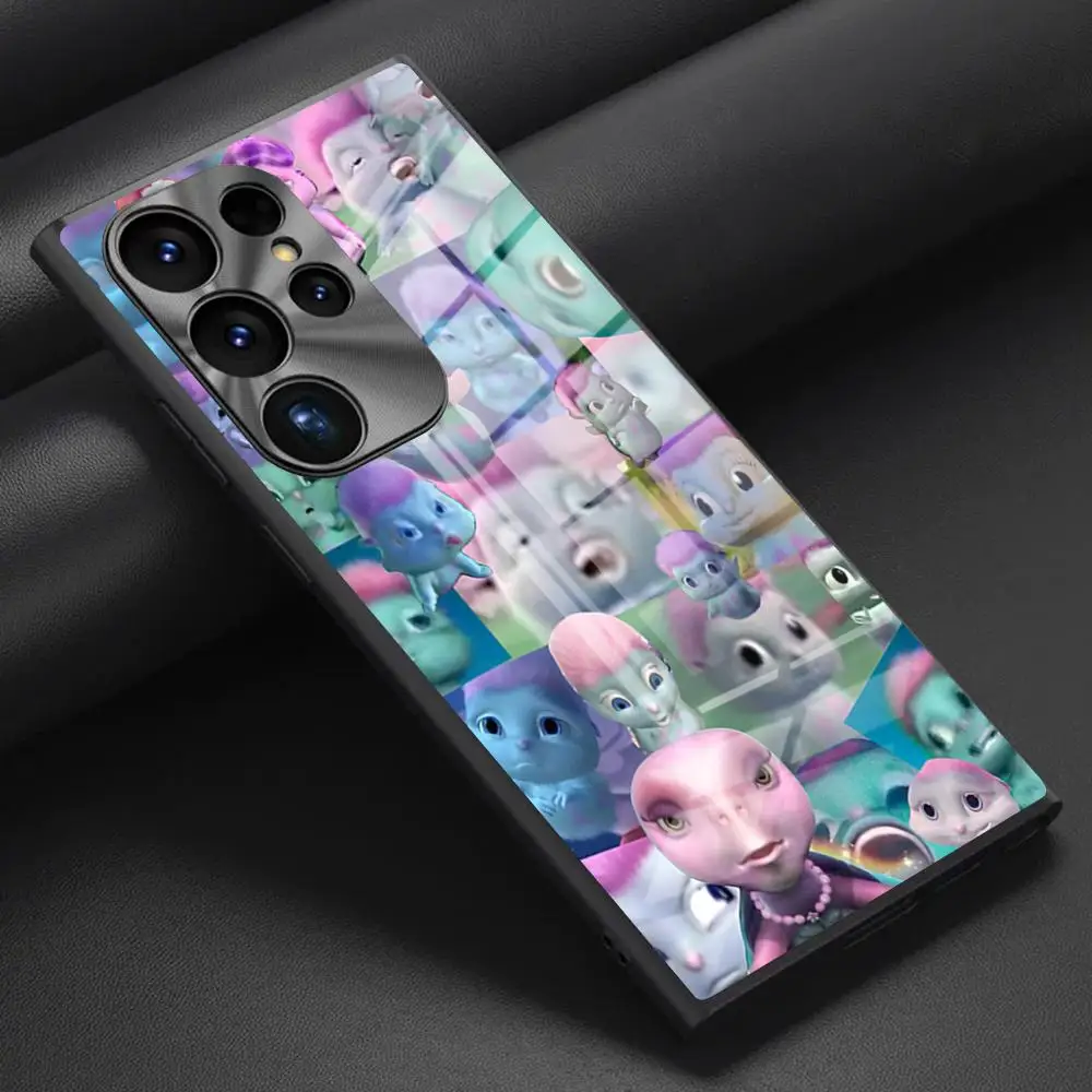 It Is Bibbles Binch Phone Case for Samsung S24 S23 S21 S20 S22 A24 A34 A54 A53 Note 20 Pro Ultra Plus 2024 Glass Back Cover