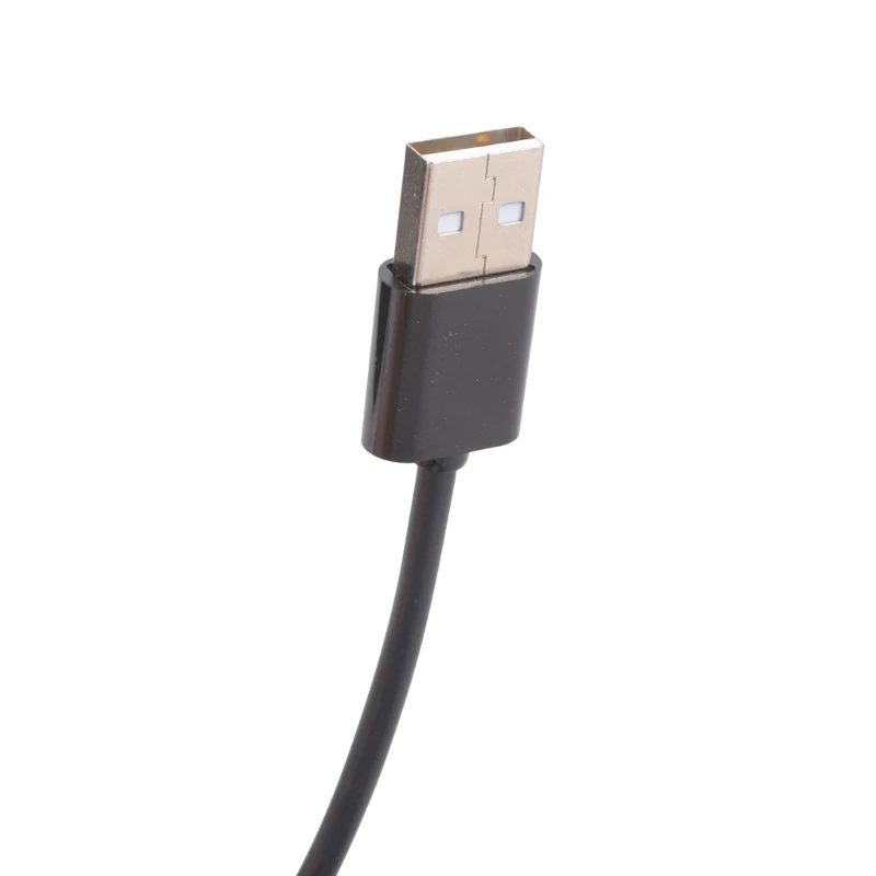 USB Linked Two 5.5x2.5mm Output Cable 5V3A Works For Electronic Light Fan System Power Supply 83CF