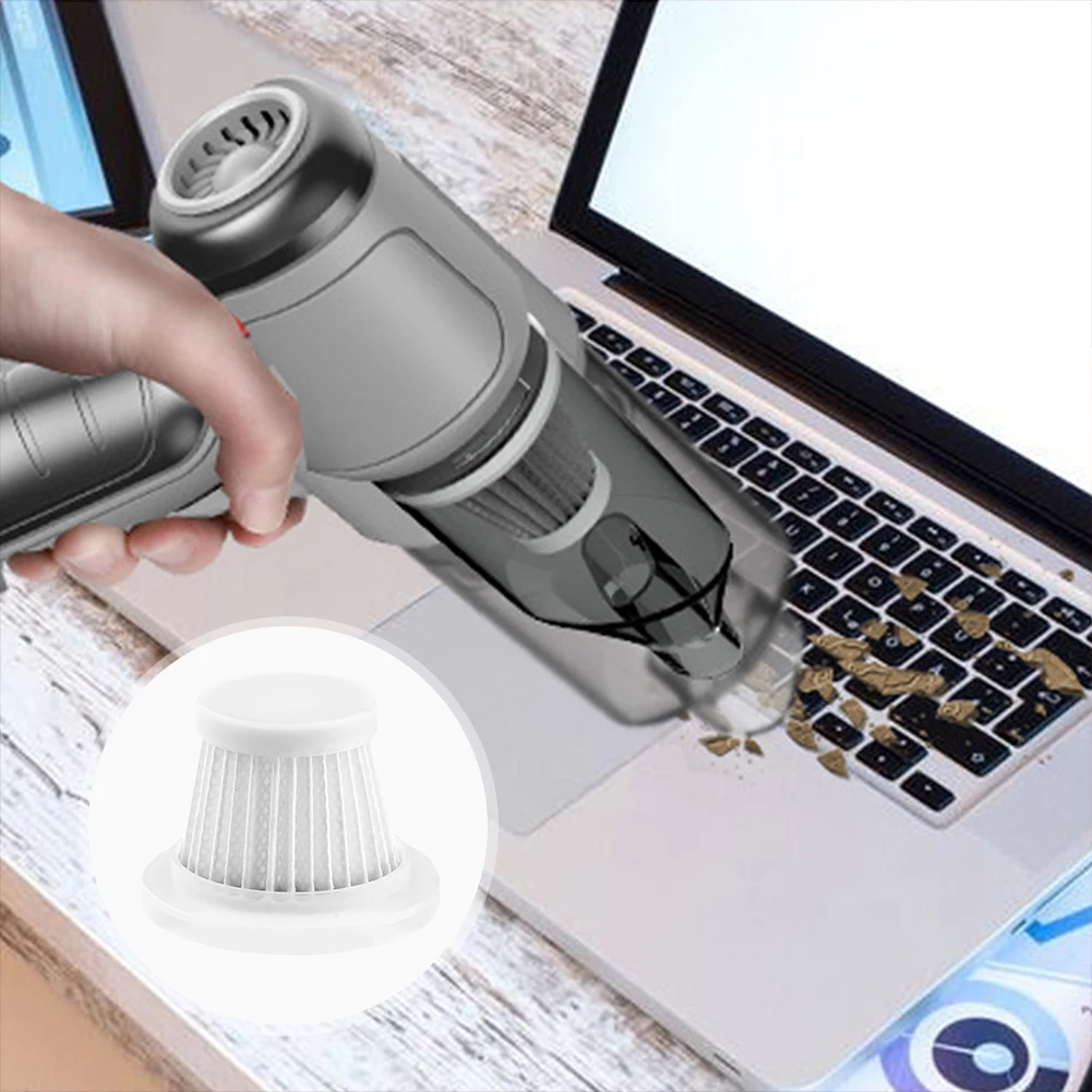 Filtre d'aspirateur de voiture sans fil, filtre lavable, élément filtrant réutilisable, outil d'aspirateur à main 5/10 pièces