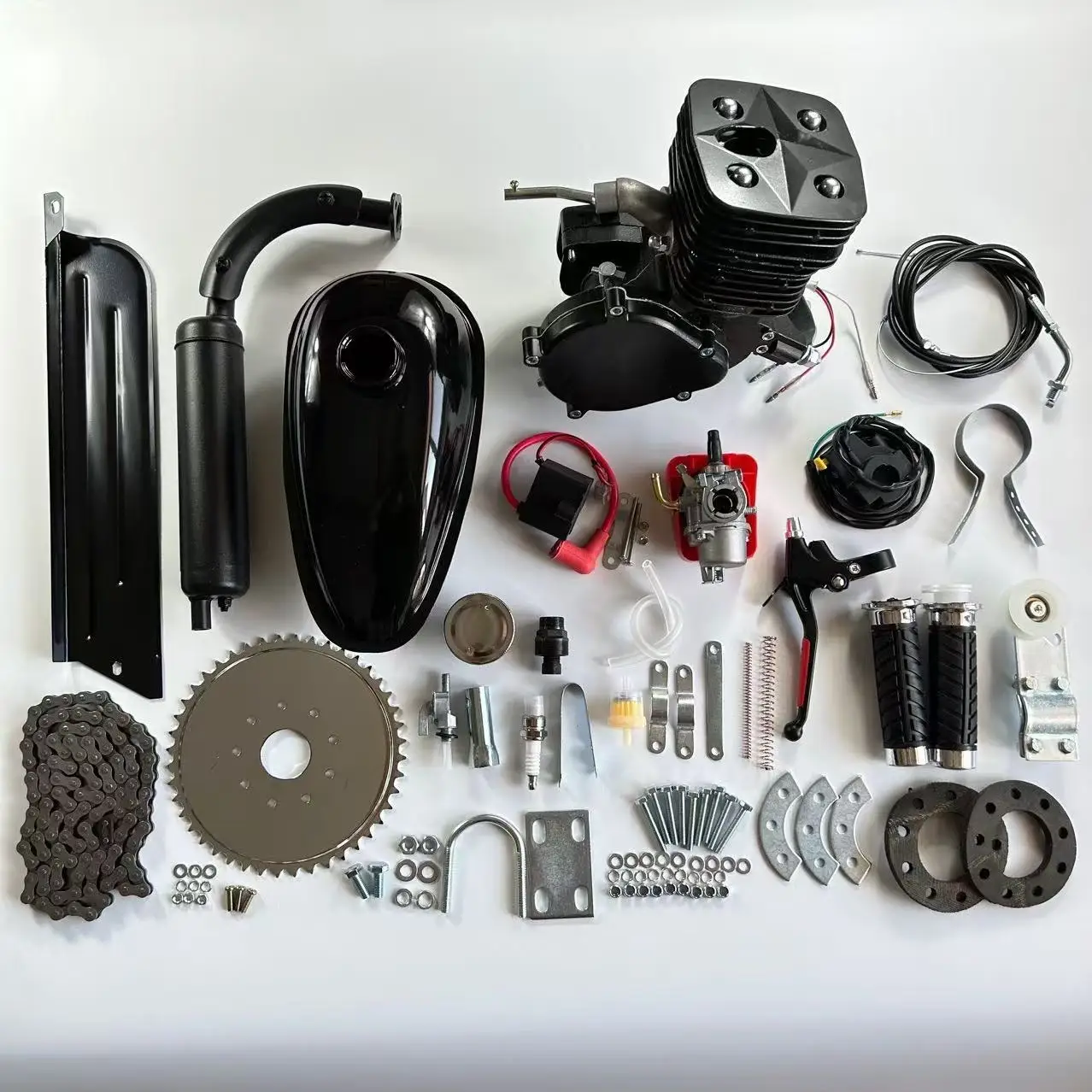 Motor 50cc 80cc 100cc Engine Motor Para Bicicleta Kit Motorizada 2 Stroke Bicycle Engine Motor Bike