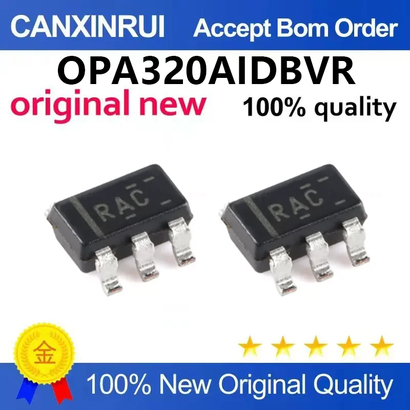 （5pcs-100pcs)Brand new original OPA320AIDBVR SMT SOT-23-5 high-precision operational amplifier chip IC