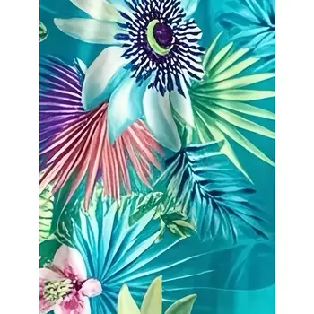 Plus Size 1XL-5XL Dámské letní šaty s potiskem, výstřihem do V, módní krátké rukávy, plážové a prázdninové šaty střední délky 8 nejlepší prodej AliExpress Plus - №6