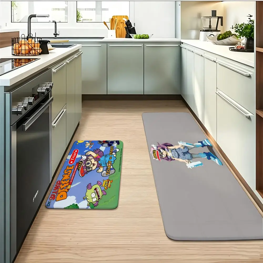 Arale Floor Mat Flannel Rug, Suitable For The Living Room Or Bathroom; Non-slip And Absorbent.