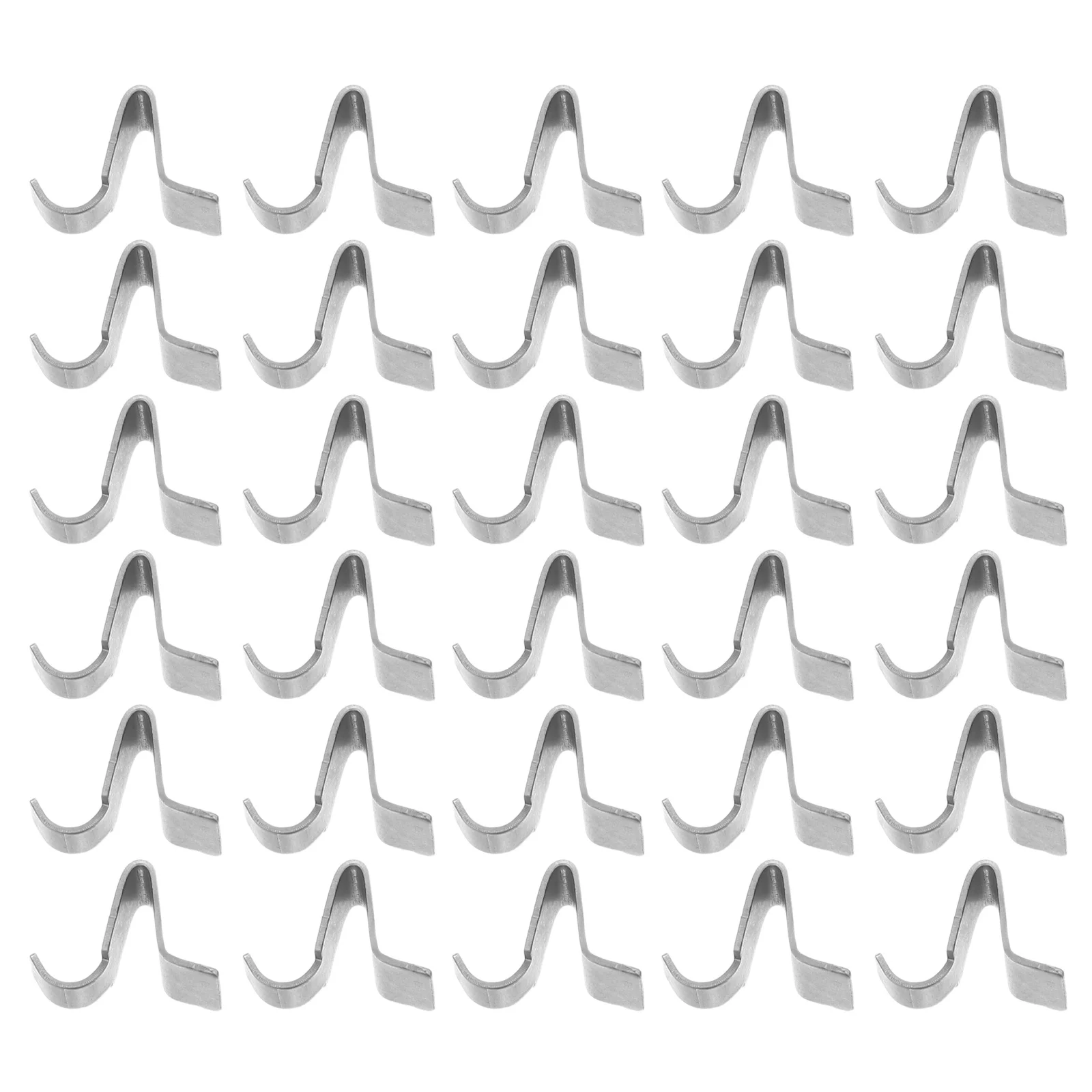 

50Pcs Shelf Support Clips Cabinet Metal Load Bearing Heavy Duty File Cabinet Shelf Clips Office Kitchen Storage Rack Fixing Clip