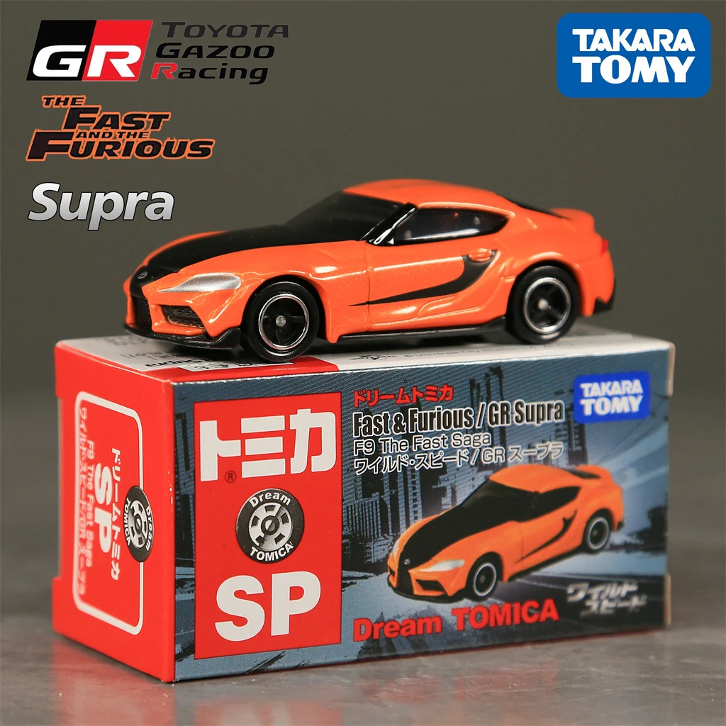 

TOMY Fast & Furious GR Supra Alloy Car Diecasts & Toy Vehicles Car Model Miniature Scale Model Car For Children