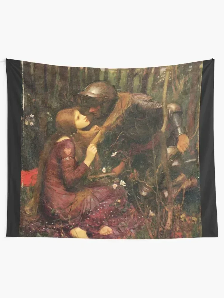 La Belle Dame sans Mercy - John William Waterhouse Tapestry Room Decor Korean Style Decorative Wall Mural Tapestry