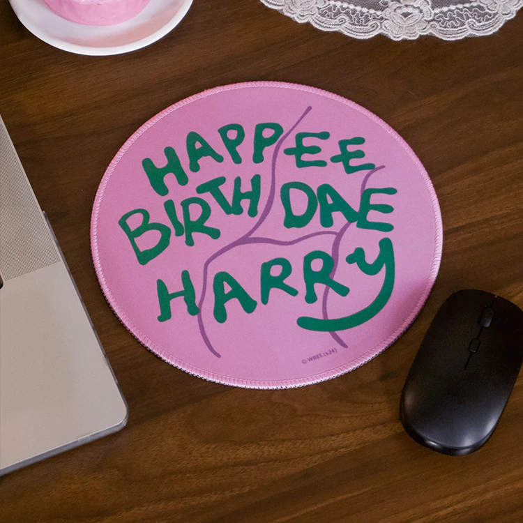 New Harries Hagrid Cake Mouse Pad Anime Peripheral Coaster Non-slip Table Mat Creative Pottered Fans Birthday Gift customized