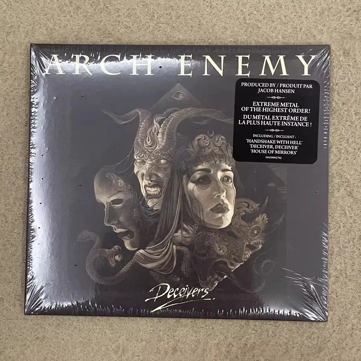 Álbum de Música en CD de Arch Enemy Deceivers, Canciones de Heavy Metal y Death Metal Melódico Extremo para Fanáticos del Metal y Coleccionistas de CDs