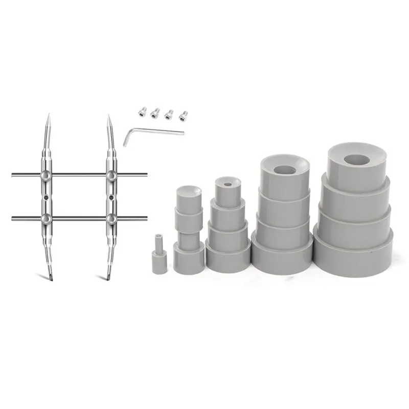 

A98Z Digital Camera Camcorder Lens Tool Camcorder Lens Calibration Tool Spanner Opening Tool 9Pcs 8-83Mm Lens Remover Ring Durab