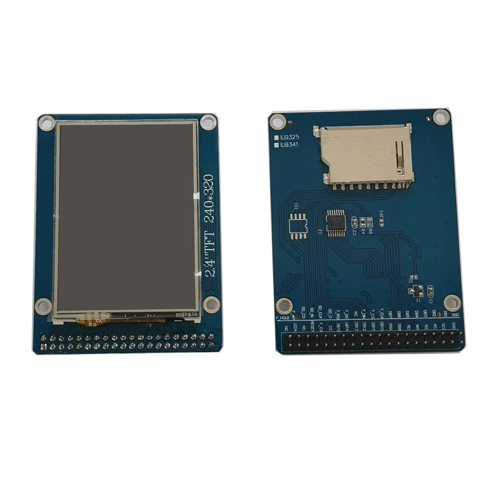 

Цветной TFT-экран 2,4 дюйма с сенсорной ИС и интерфейсом SD-карты для программируемой платы FPGA