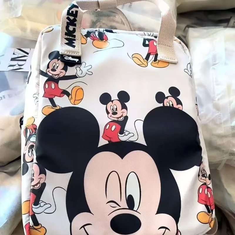 Fashionable Disney Mickey children's new cute, fun and creative cartoon pattern large-capacity lightweight portable backpack