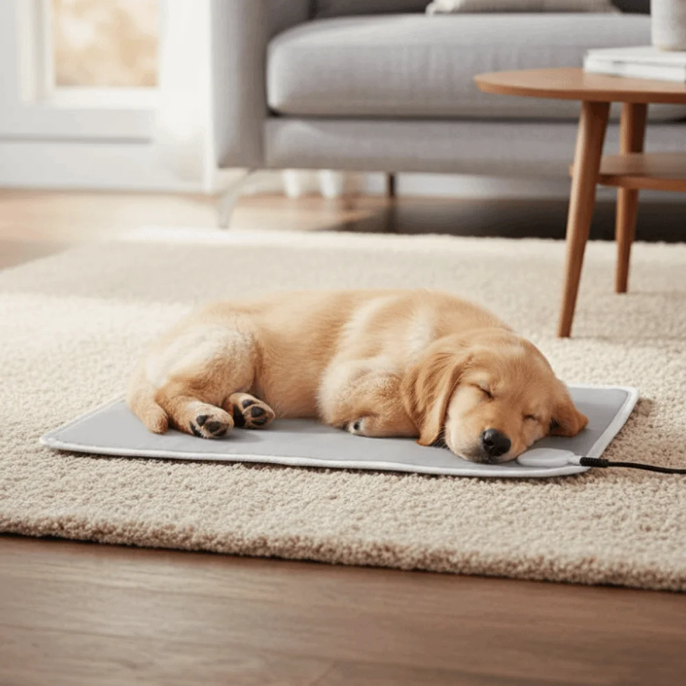 

Energy Saving Bite Proof Pet Electric Blanket Waterproof Thermostat Control Cat Heating Pad Warm Cozy Dog Warmer Mat Winter