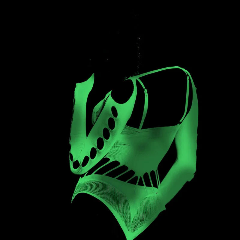 Ropa interior luminosa, parte de atrás bonita, mono de ropa de posicionamiento versátil interior