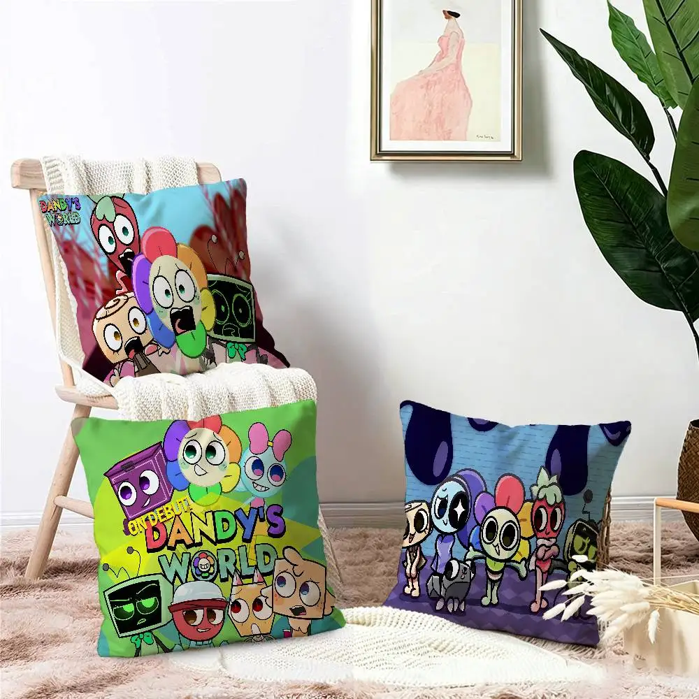 Popular D-Dandys W-World Cushion Cover Decorative Pillow Sofa Home Decor case pillow cases