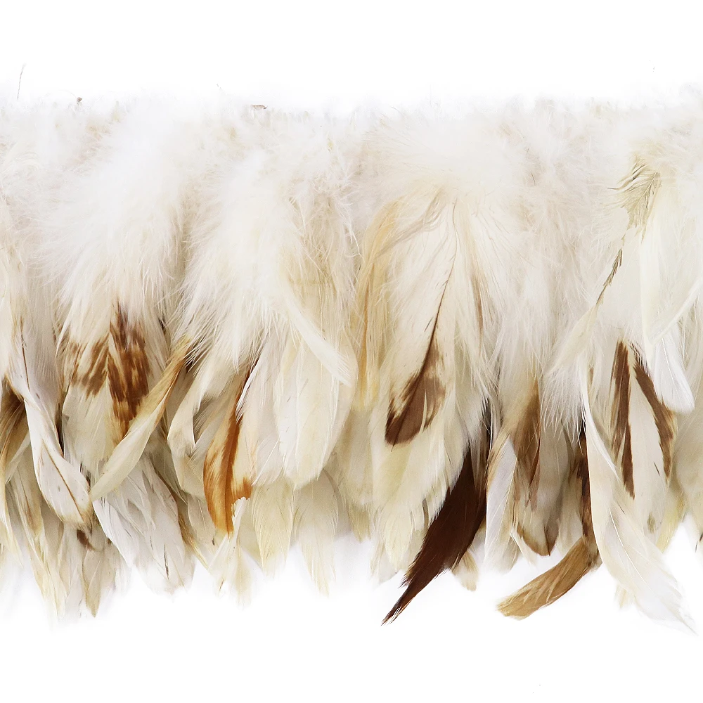 

Chicken Natural Feathers 4-6 Inch Handicraft Tie Handle Top Feathers Festival Accessories Christmas Decoration Party 2022 Craft