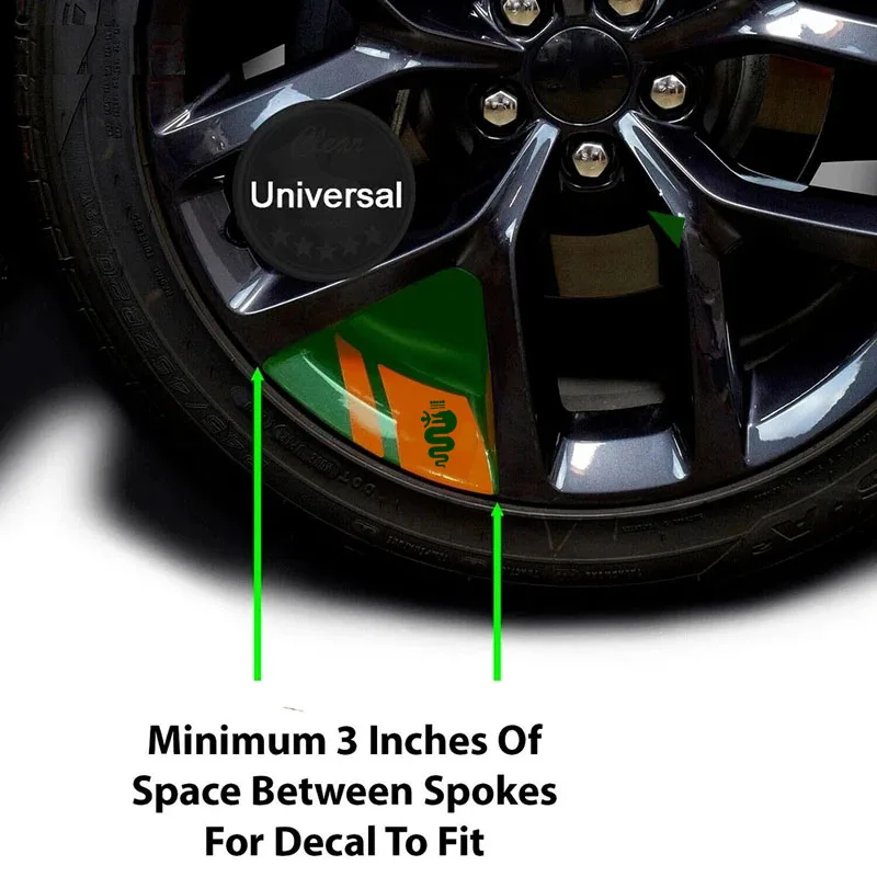 6 قطعة عجلة السيارة ملصق ل ألفا روميو جوليا ستيلفيو جوليتا 156 159 147 ميتو تونال بريرا اكسسوارات السيارات #4