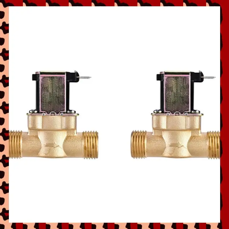 

A72P 2X переключатель водяного клапана G3/4 дюйма латунный электромагнитный клапан AC220V для водонагревателя