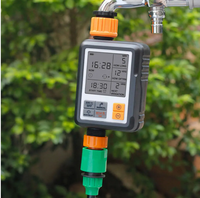 3/4'' Automatic Water Irrigation Timer Hose Sprinkler Controller Faucet Digital Watering w/ LCD Screen