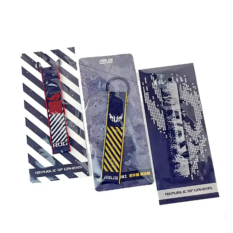 جديد الأصلي Asus المفاتيح اللوحة الأم الطرفية الكرتون ROG لاعب البلد TUF Esports وكيل المنسوجة النسيج الإيمان حزام قلادة