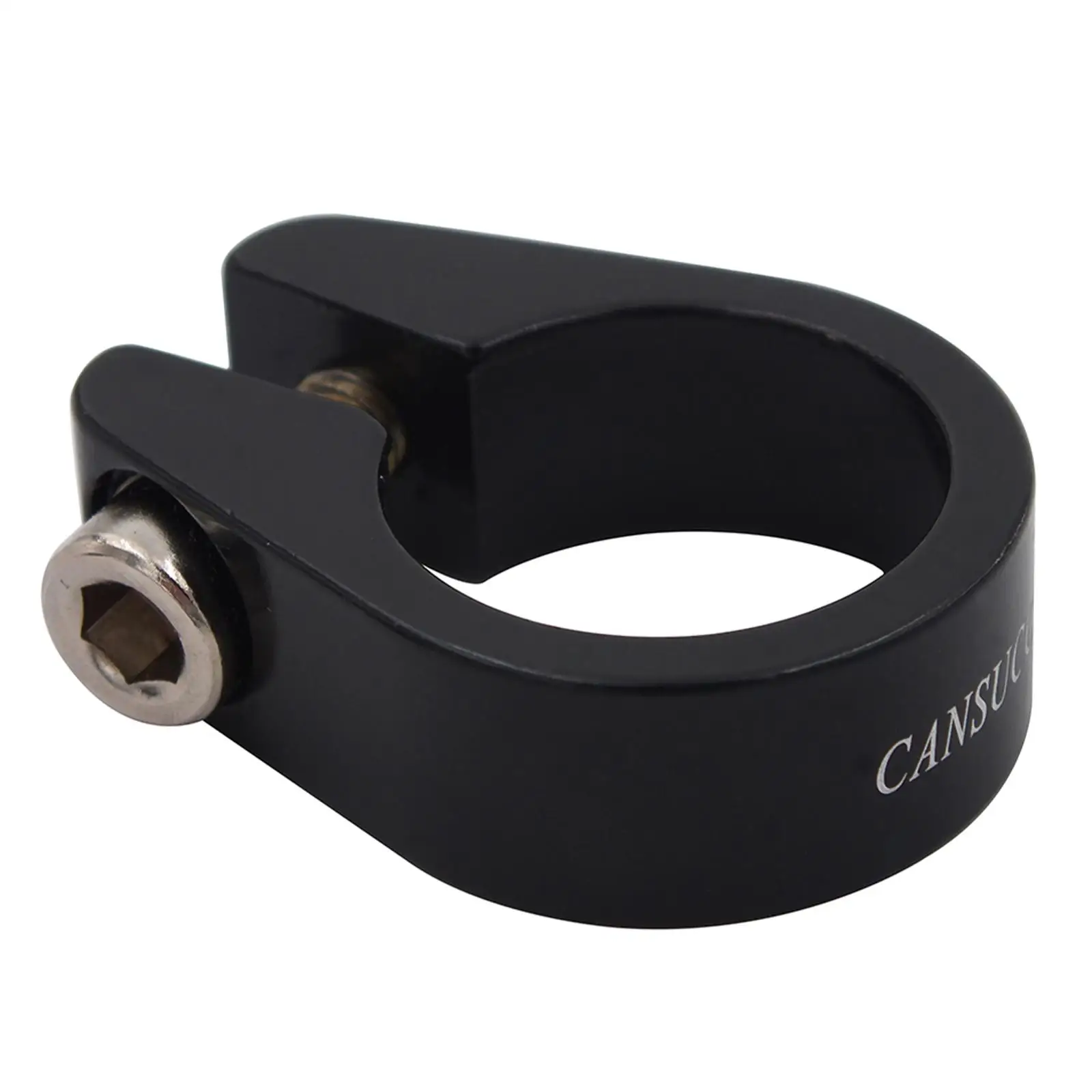 Bike Seat Post Clamp, Seatpost Clamp 25.4mm Premium Strong Rustproof Seat Pipe